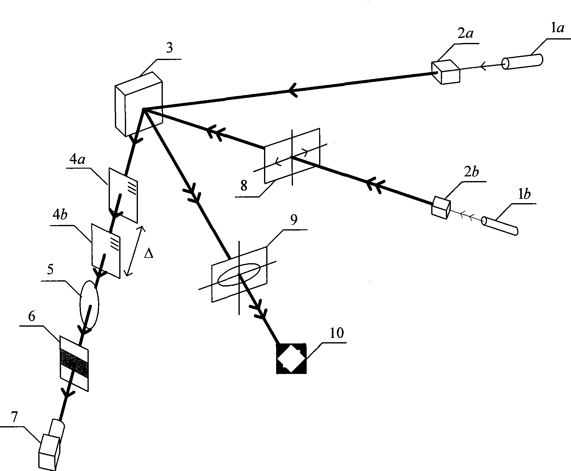 Magnetoelasticity performance simultaneous on-line detecting method of iron magnetic thin film