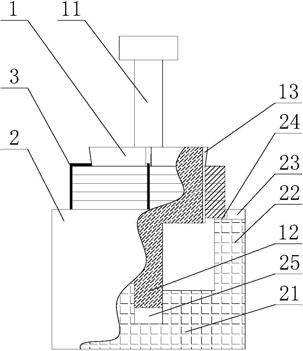 Steel wire retainer ring shaping mechanism