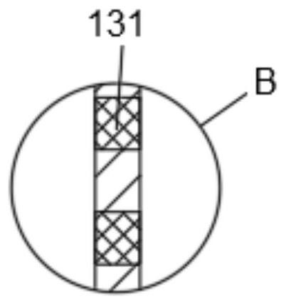 Cotton opening equipment for cotton spun yarn processing and processing method thereof