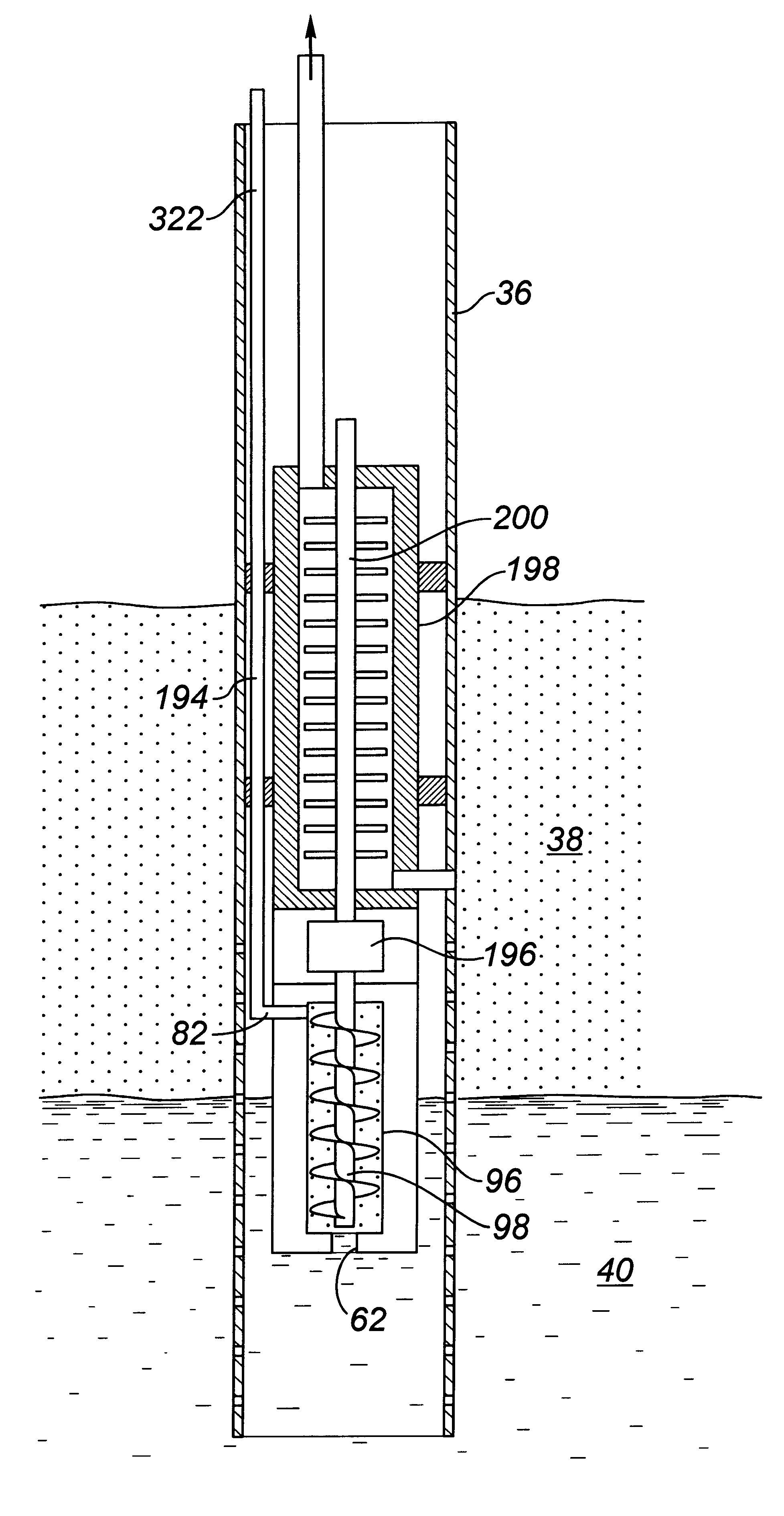 Reservoir fluids production apparatus and method