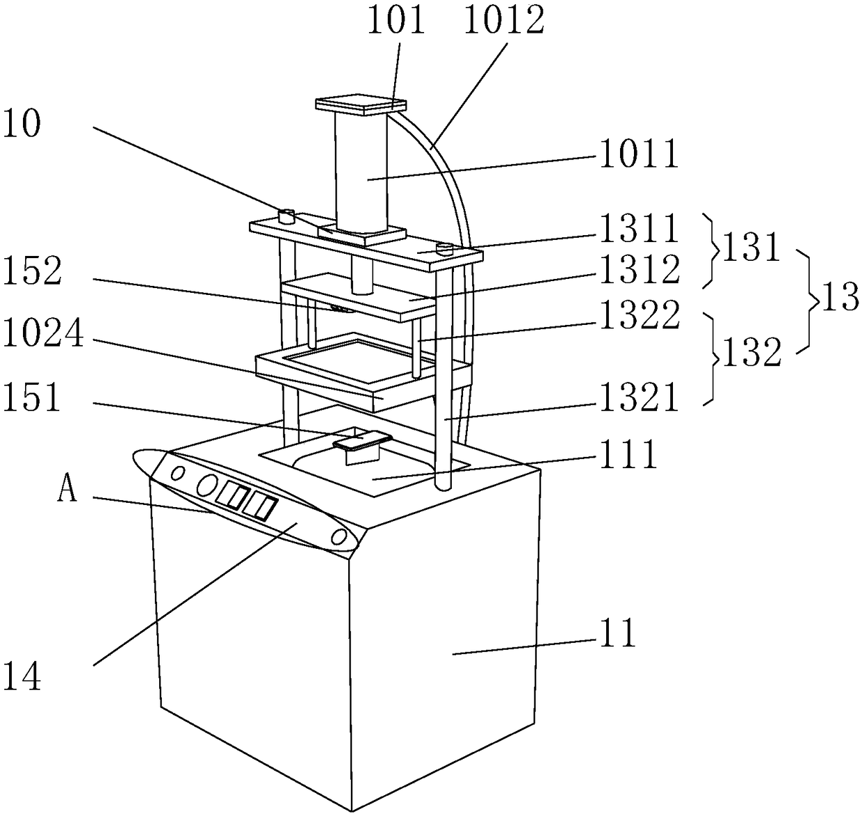 Production technology and production equipment for product paper shell