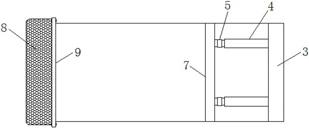 Platform scrap sweeping device for machining