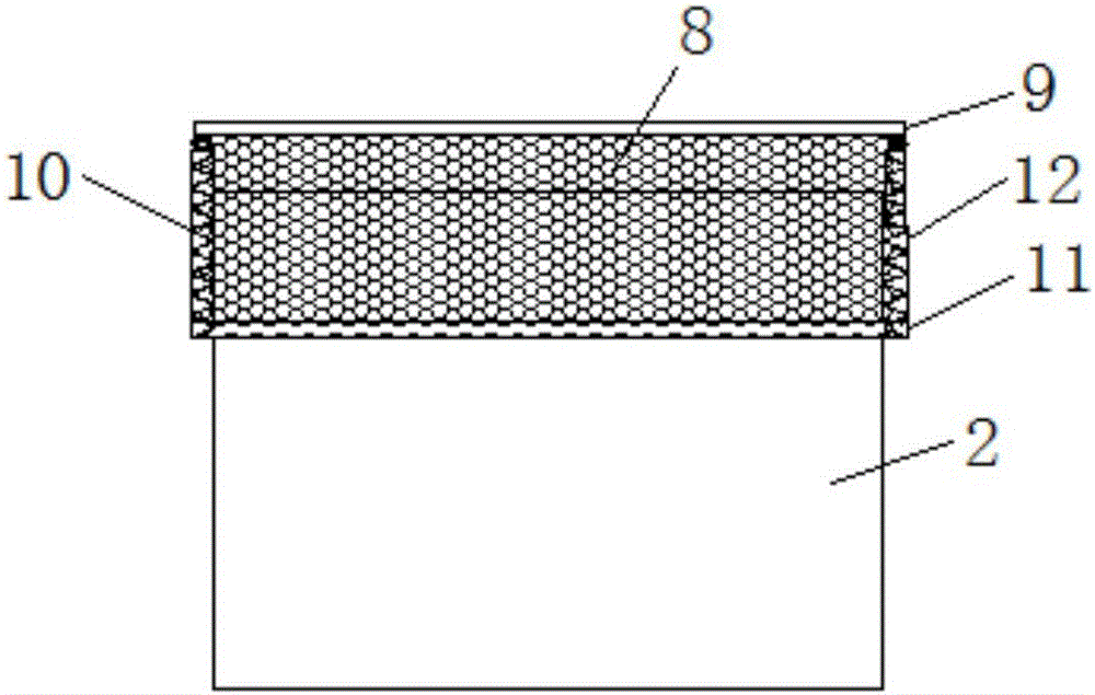 Platform scrap sweeping device for machining