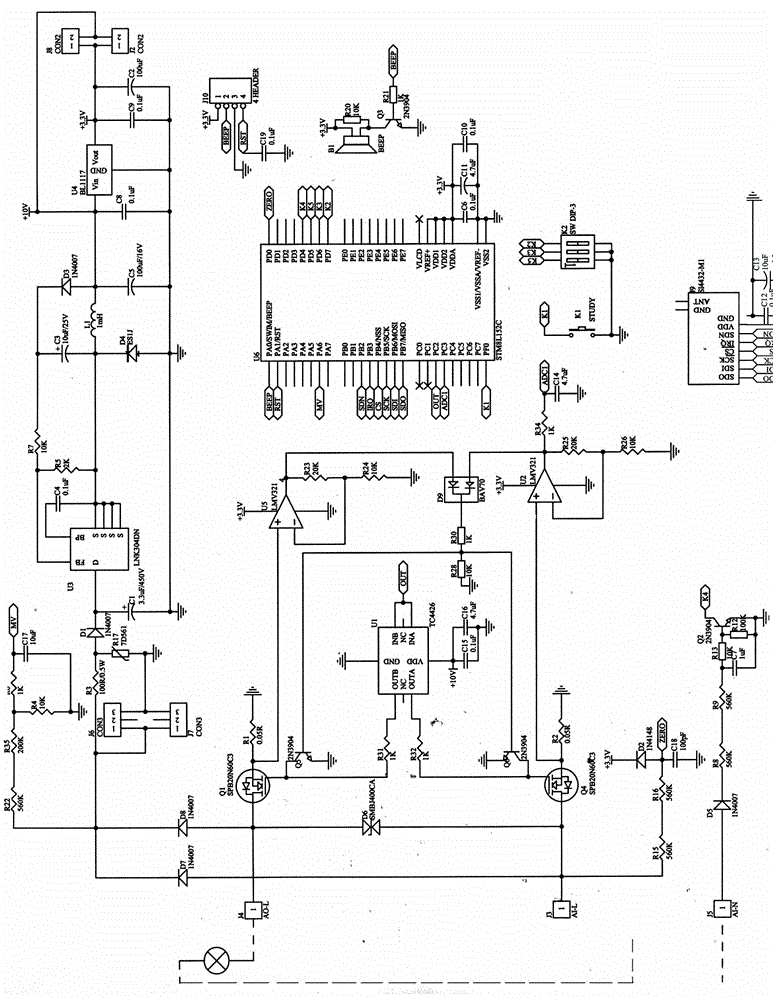 A Single-Wire RF Dimmer Based on Microcontroller