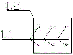 A kind of reinforced structure and its construction method to ensure the common stress of new and old concrete structures