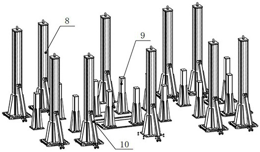 A self-positioning assembly system and method for rapid assembly of aircraft