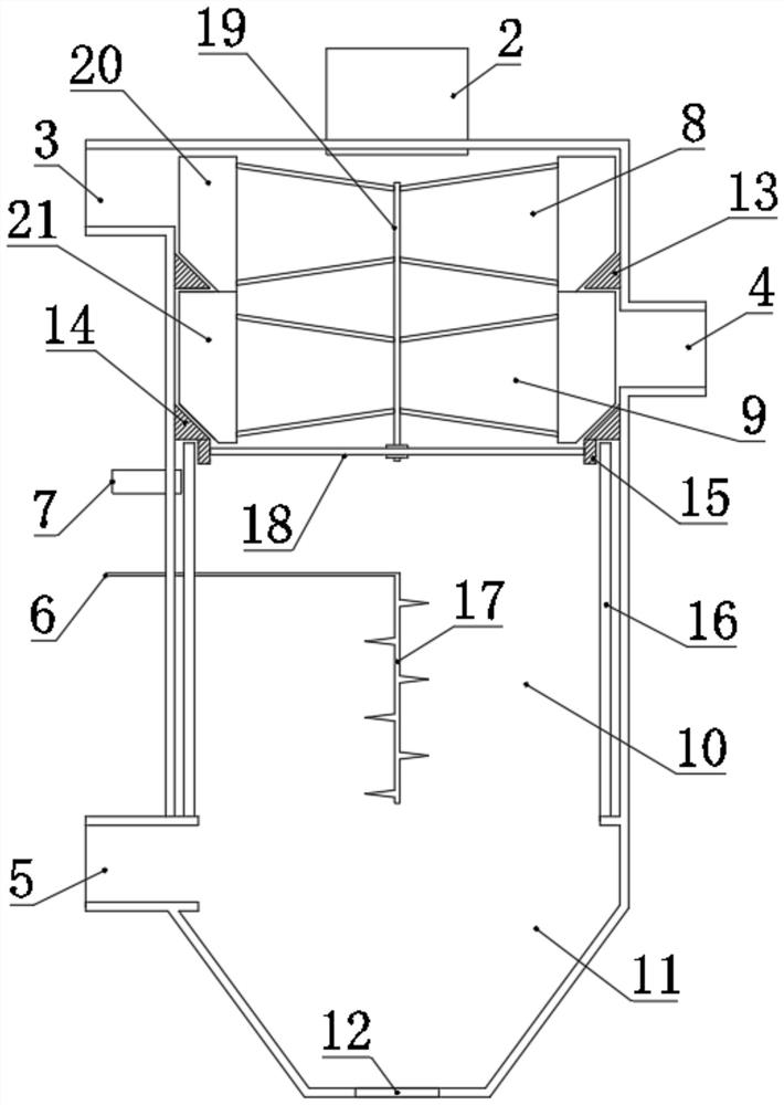 Efficient fine particulate matter removal device