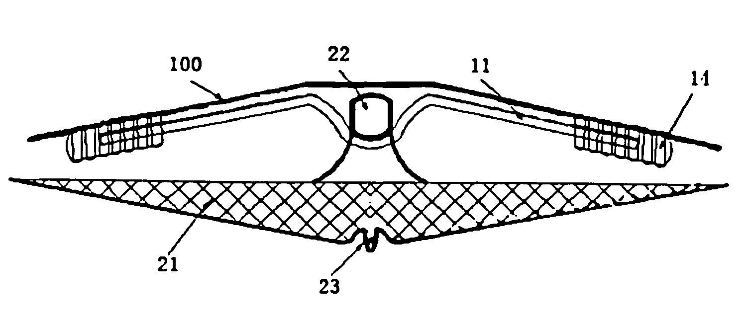 Heart septal defect occlusion device