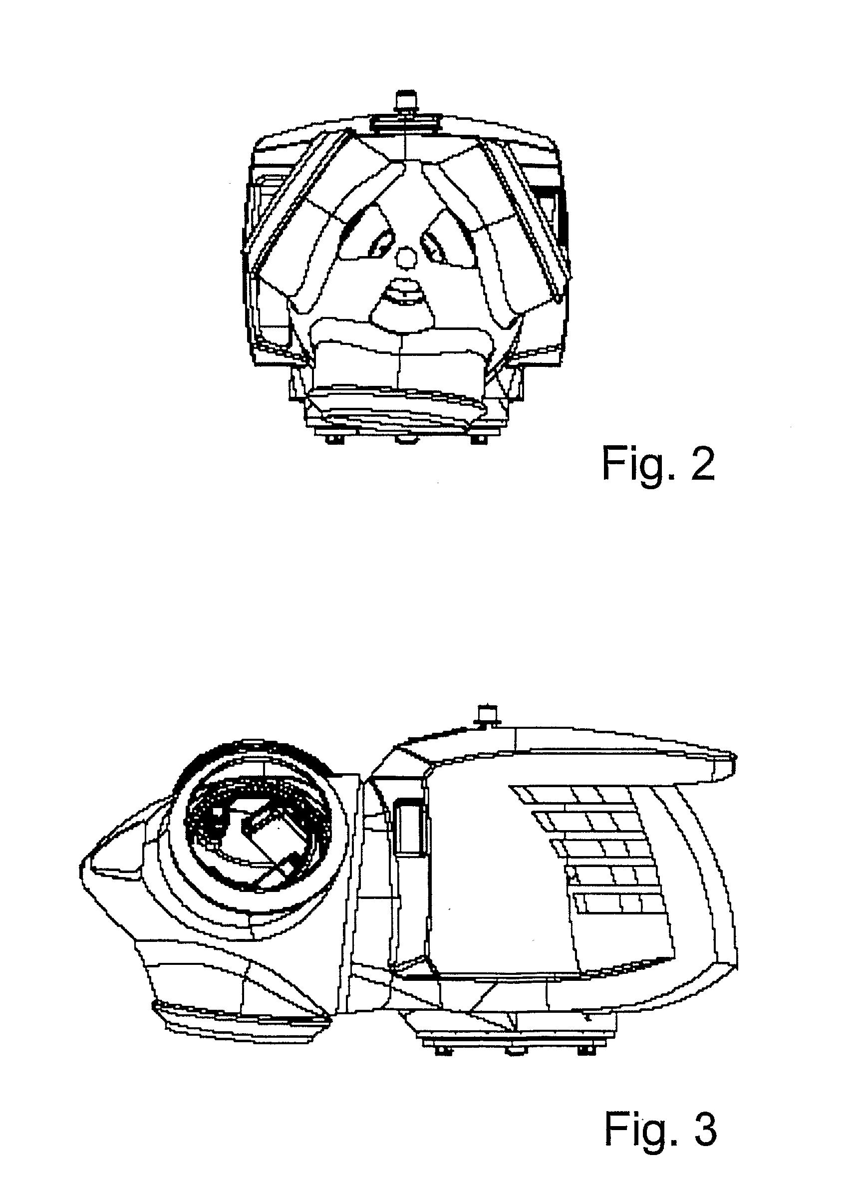 Wind Turbine Nacelle With Integral Service Crane for Accessing Turbine Components