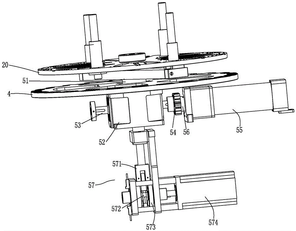 Automatic assembly machine for assembling encoder for intercom