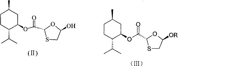 Industrial preparation method for lamivudine