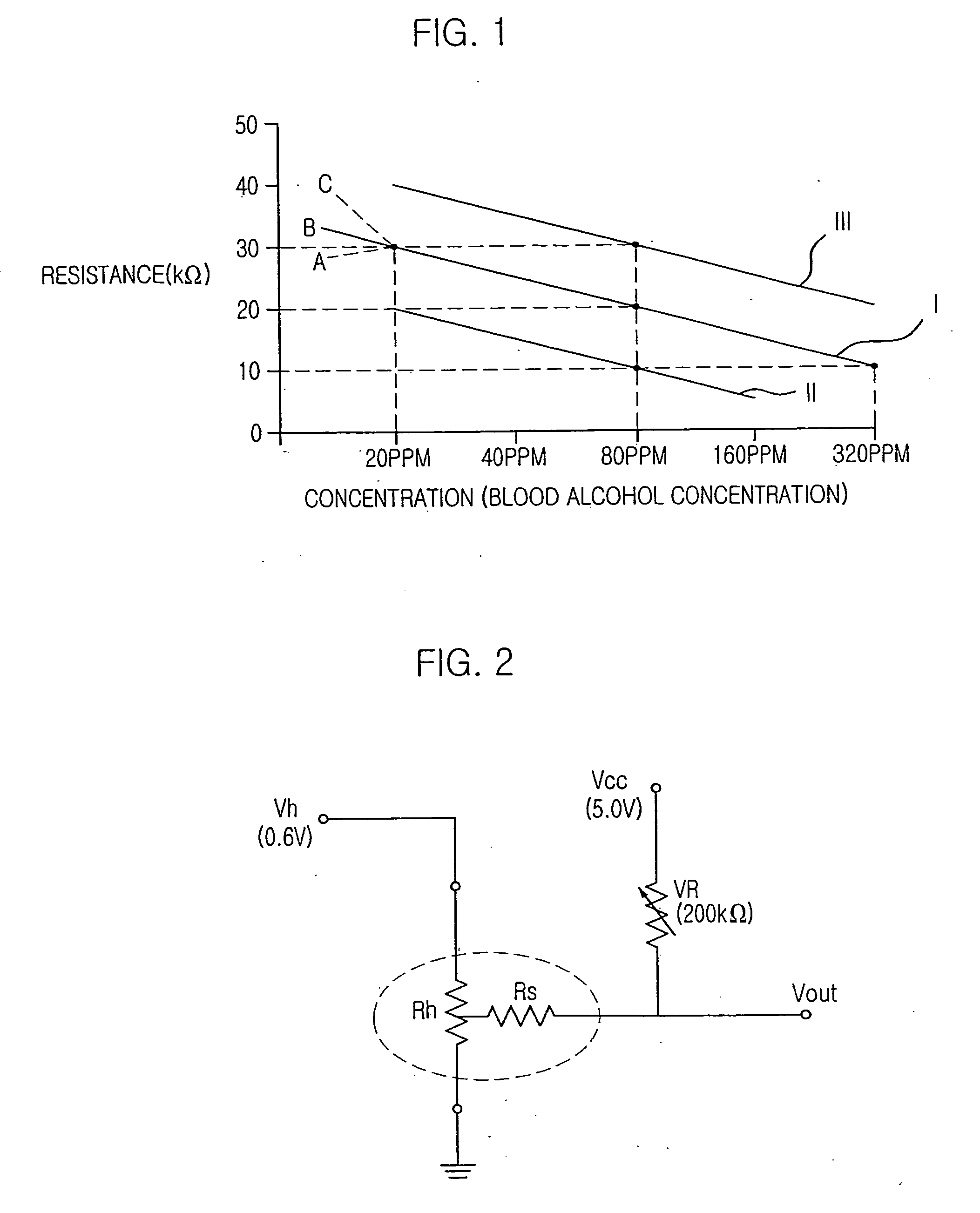 Portable gas sensor and method for calibrating the same