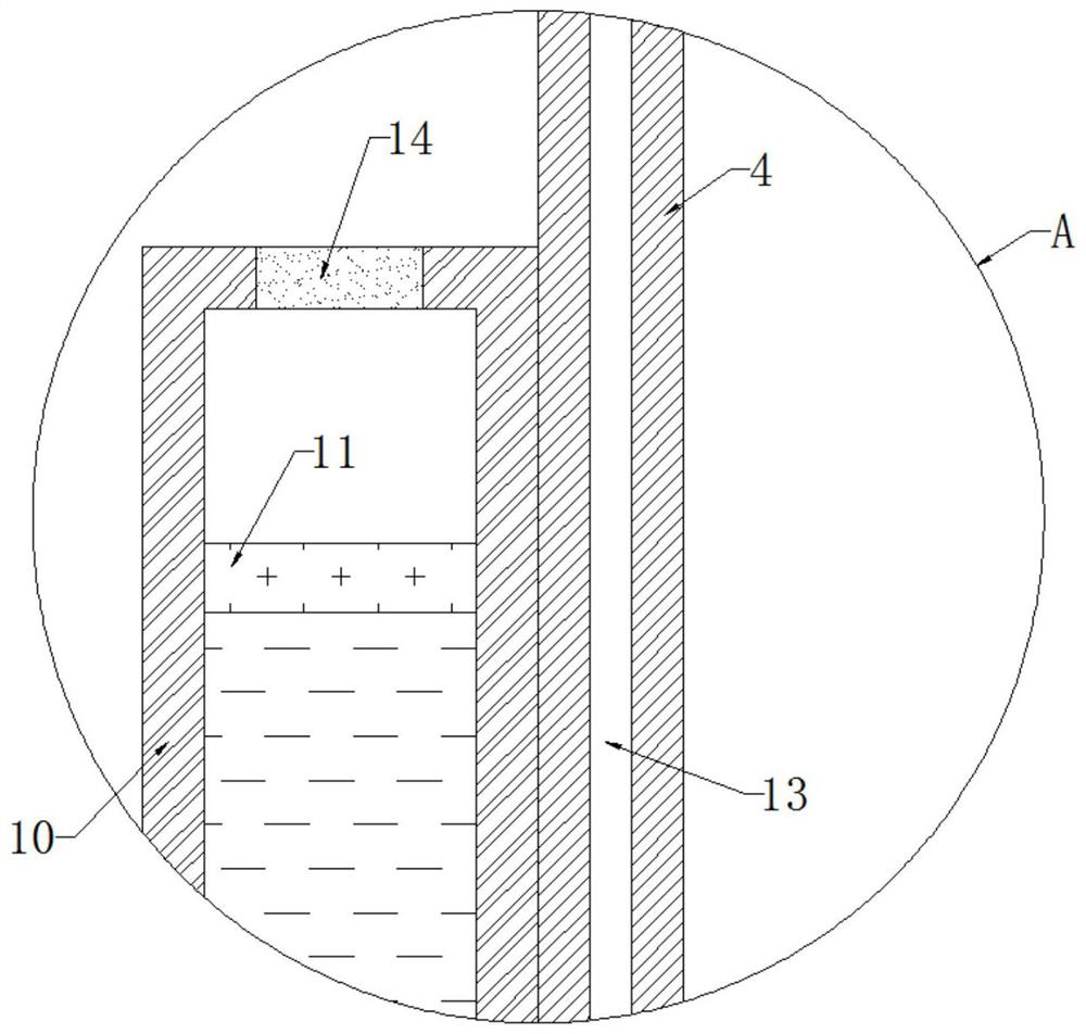 Self-irrigation system for sponge city roof garden