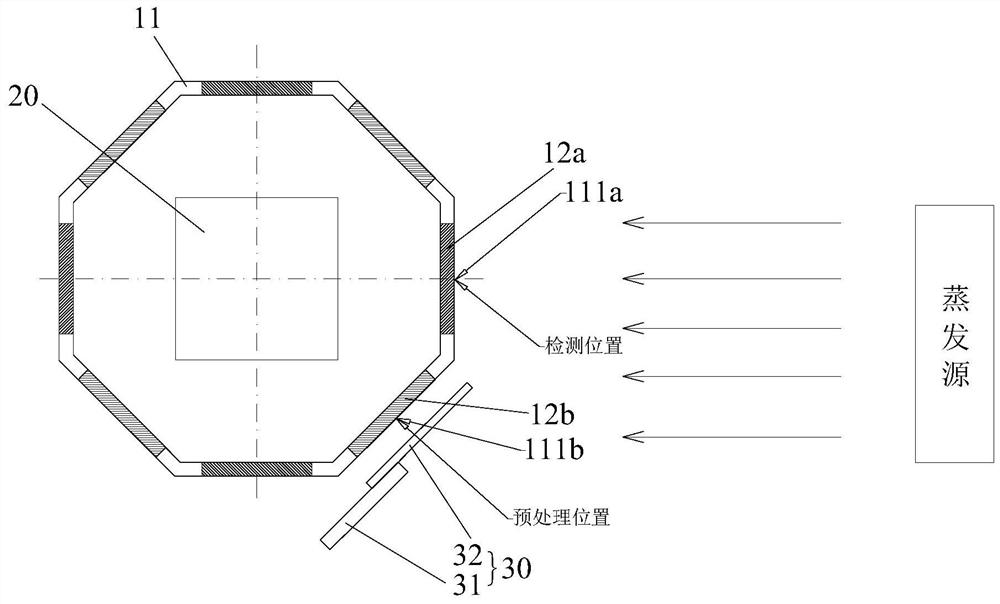 Coating film detection device and coating equipment