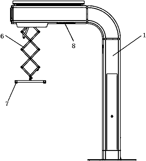 Integrated pantograph charging system