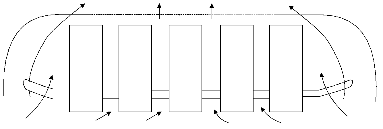 Method for state monitoring and early fault warning of stator core of ship generator