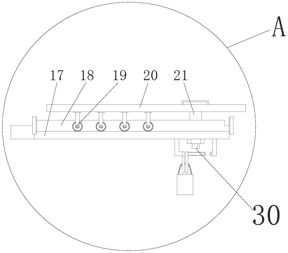 A fixed frame for anti-theft power station monitoring