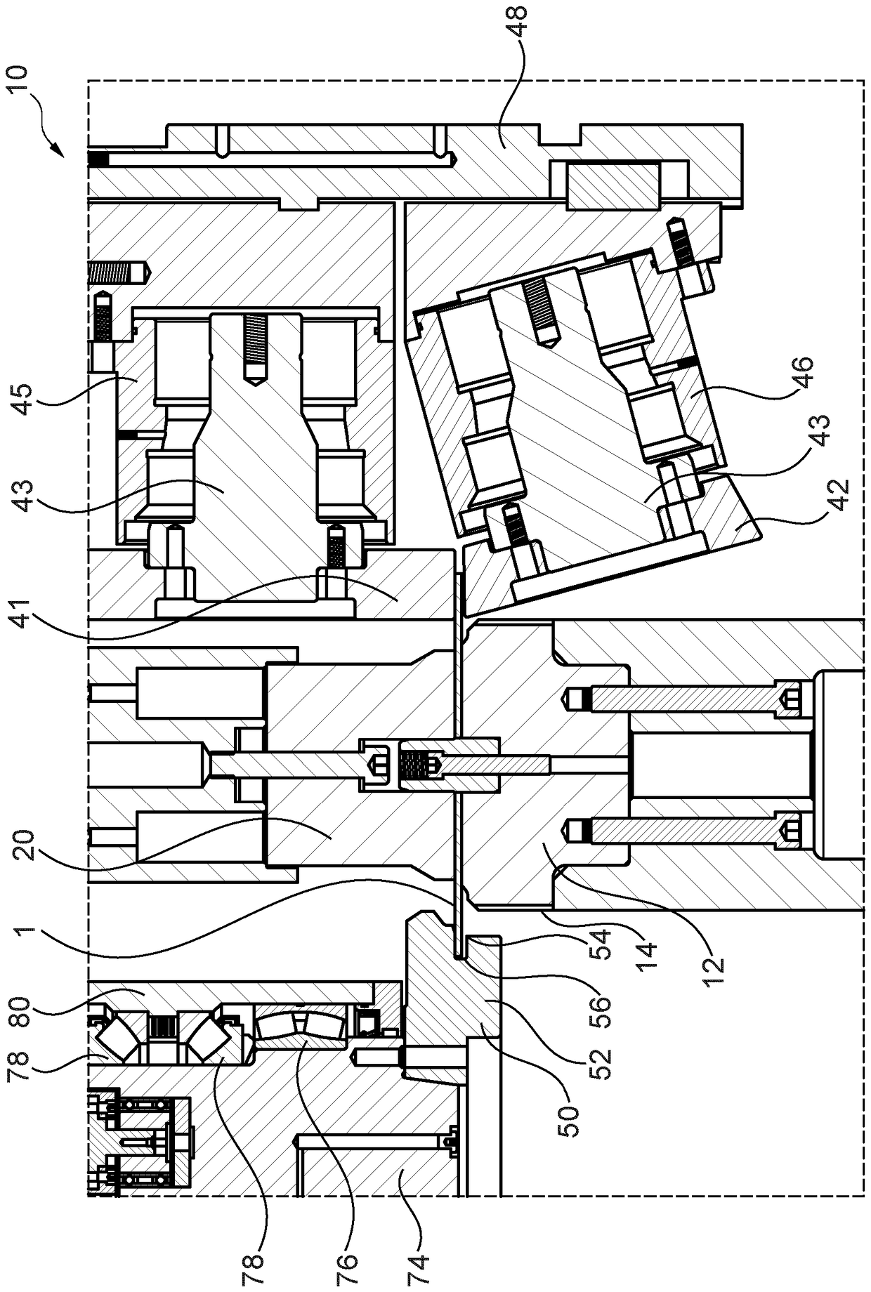 Method and device for producing a shaped part