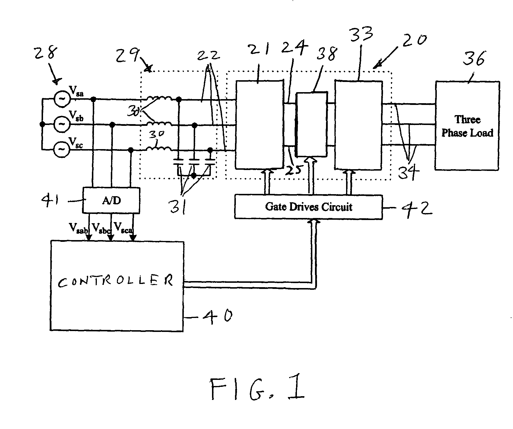 Dual bridge matrix converter