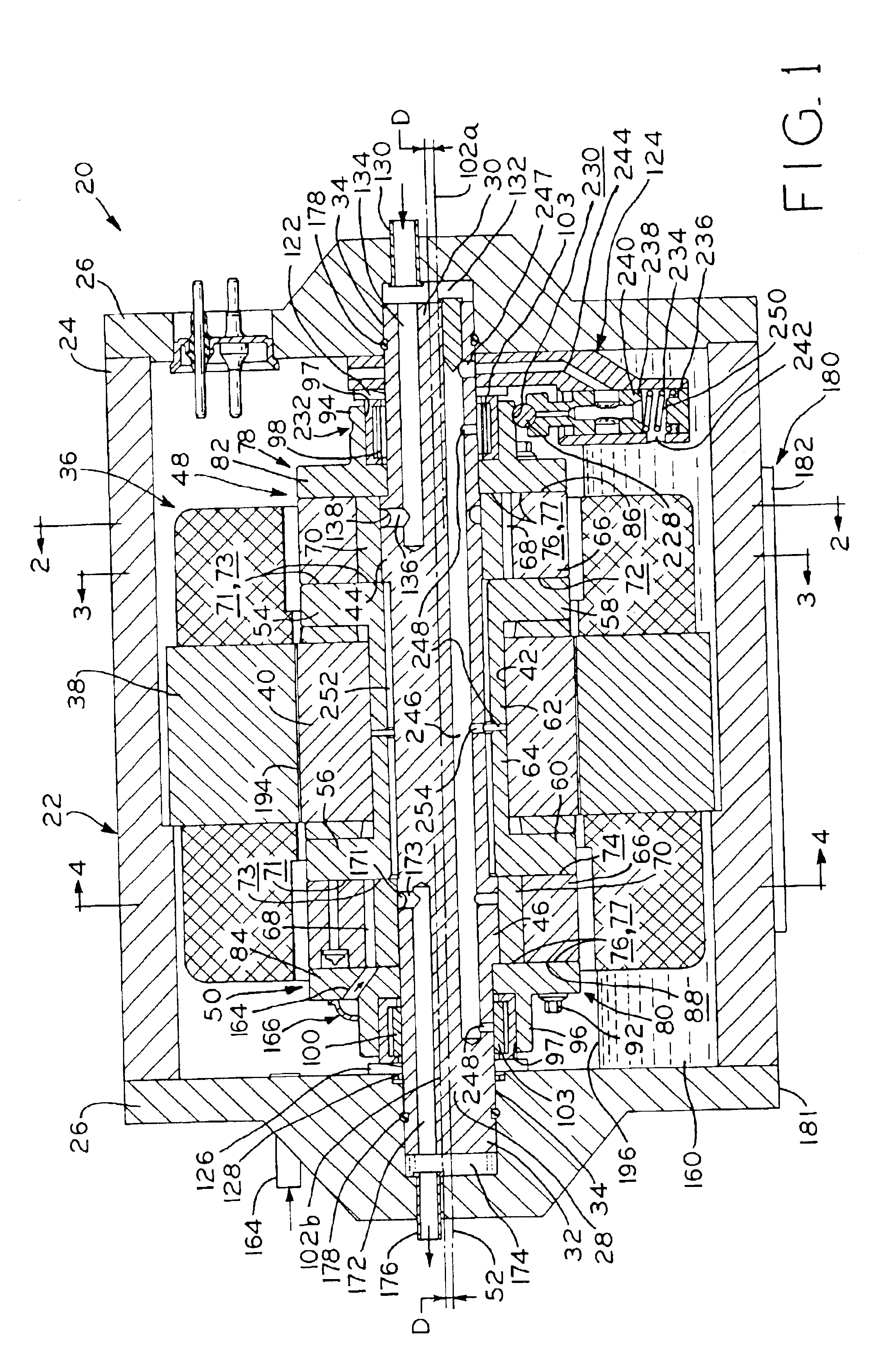 Horizontal two stage rotary compressor