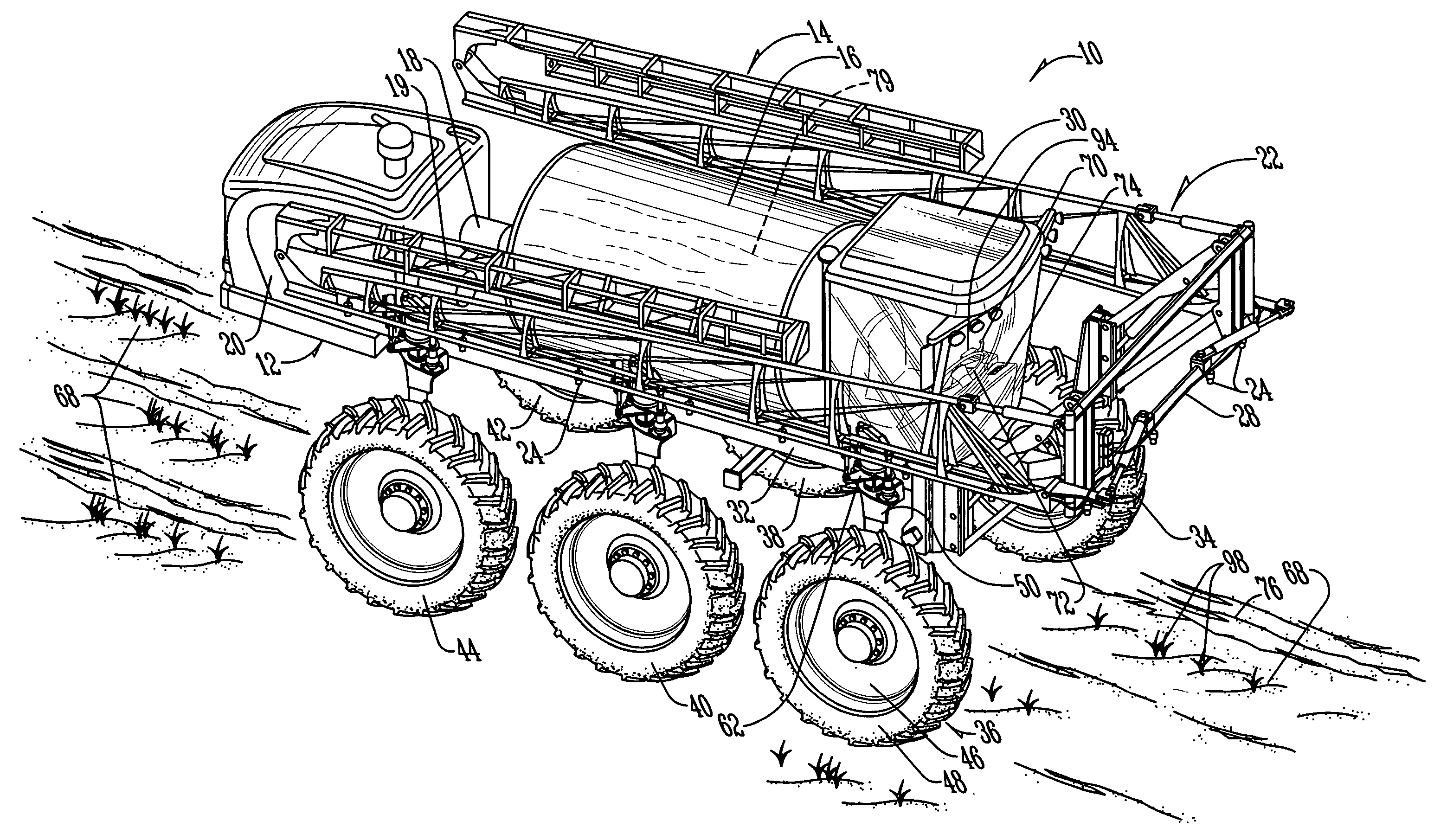 Agricultural sprayer