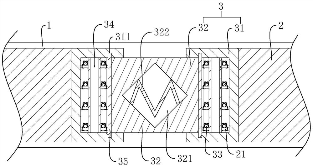 Prefabricated underground diaphragm wall and its construction method