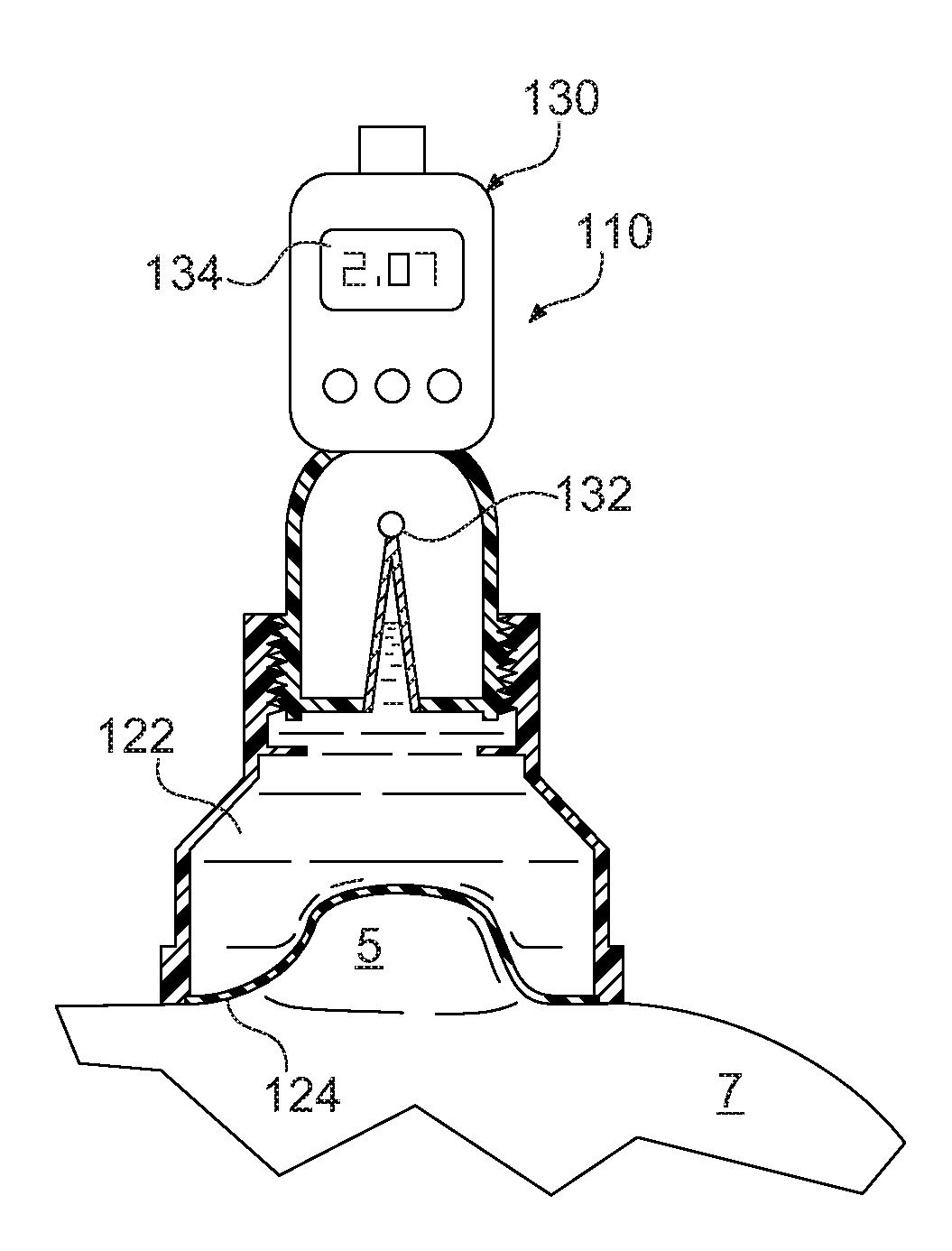 Method and Apparatus for Measuring Volume of Subcutaneous Tumors