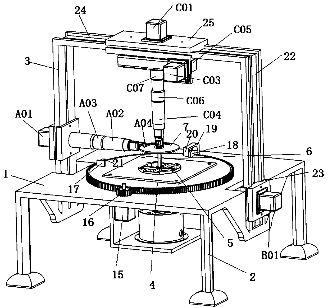 Six-dimensional force sensor calibration device and method