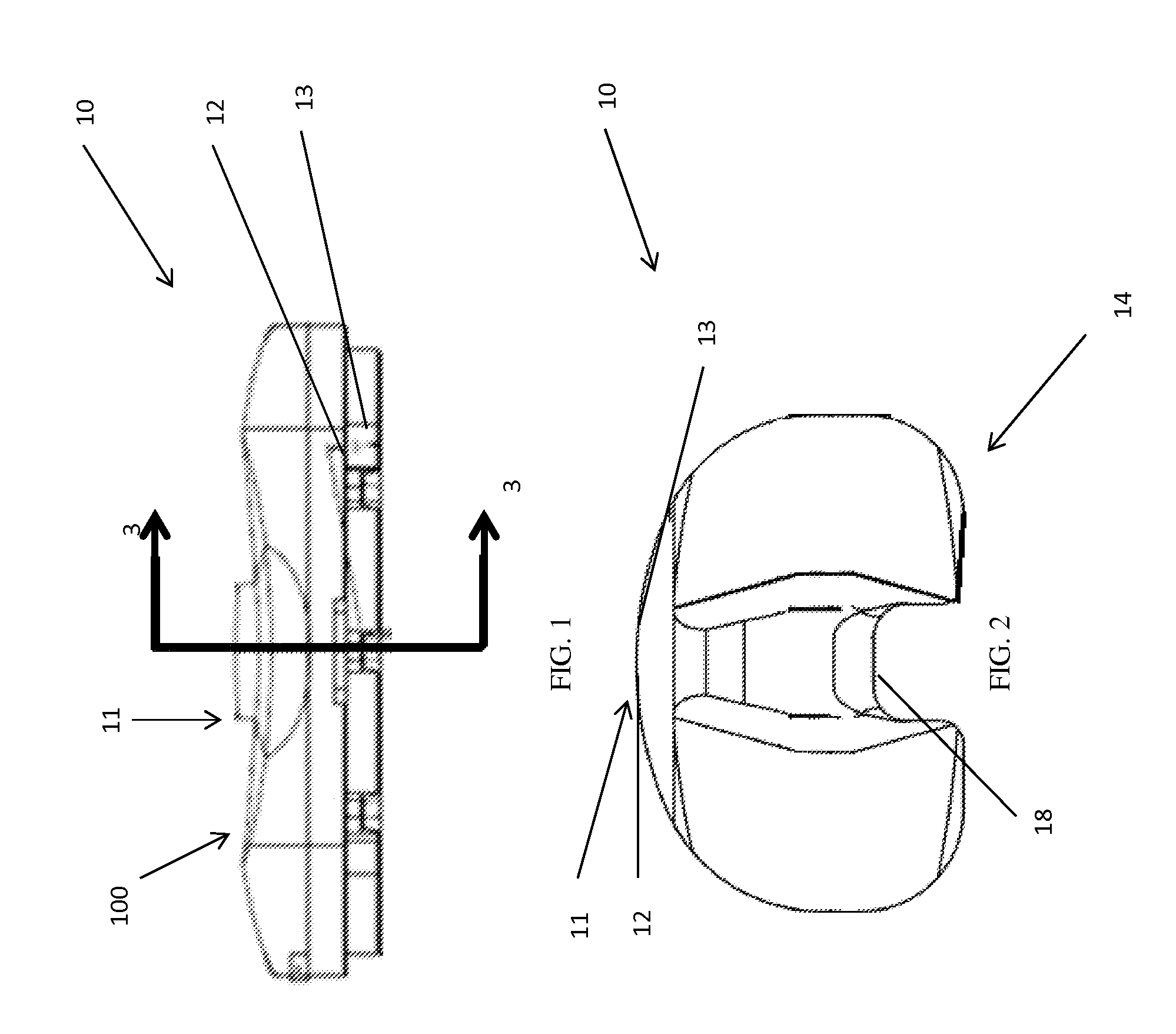 Method of improving bond strength of peek implants with bone cement