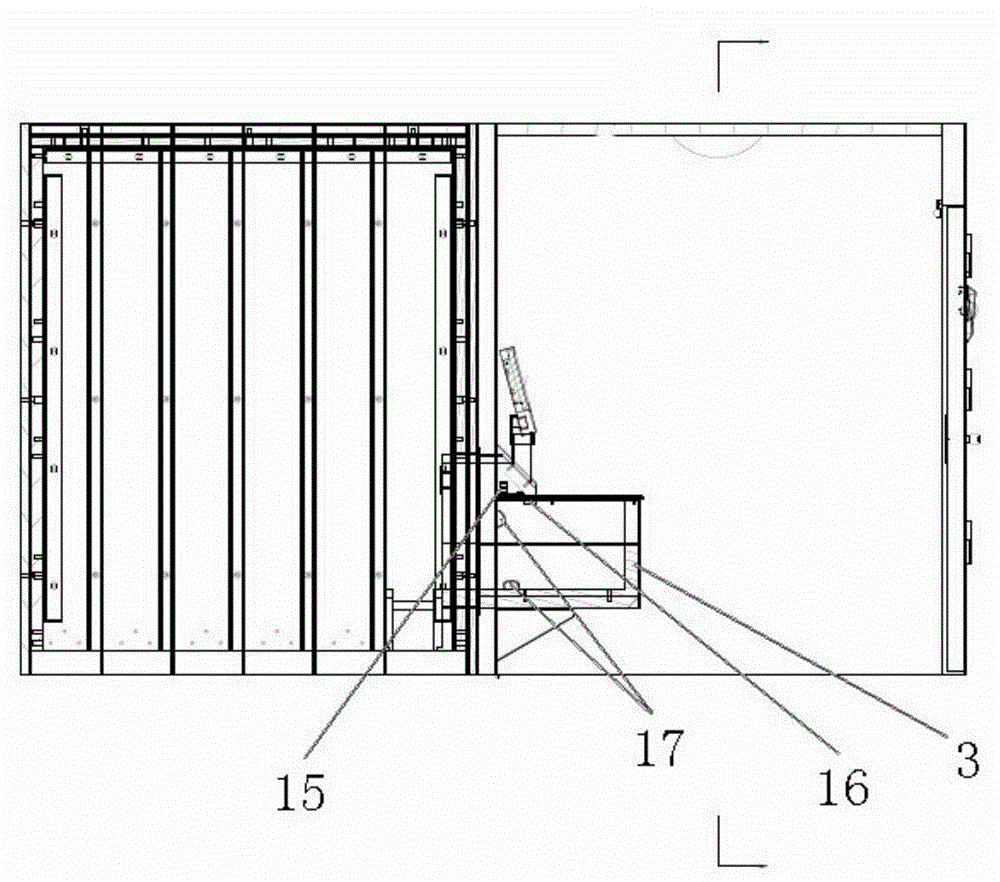 Intelligent object watching room of full-automatic safe deposit box