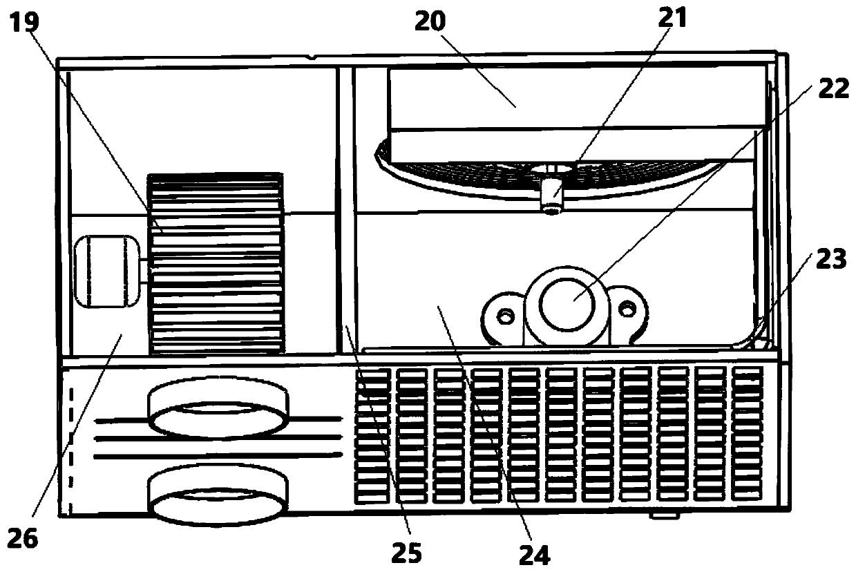 Integrated air conditioner special for granary