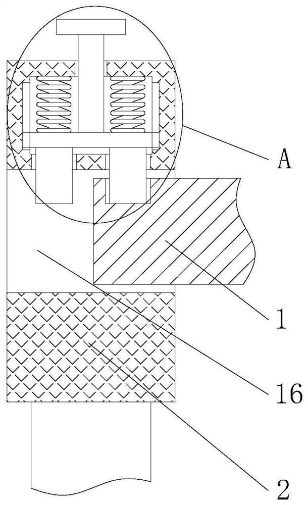 High-stability agricultural planting frame for agricultural planting