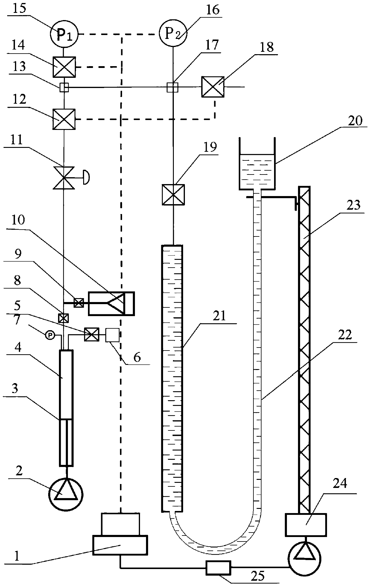 Gas metering device