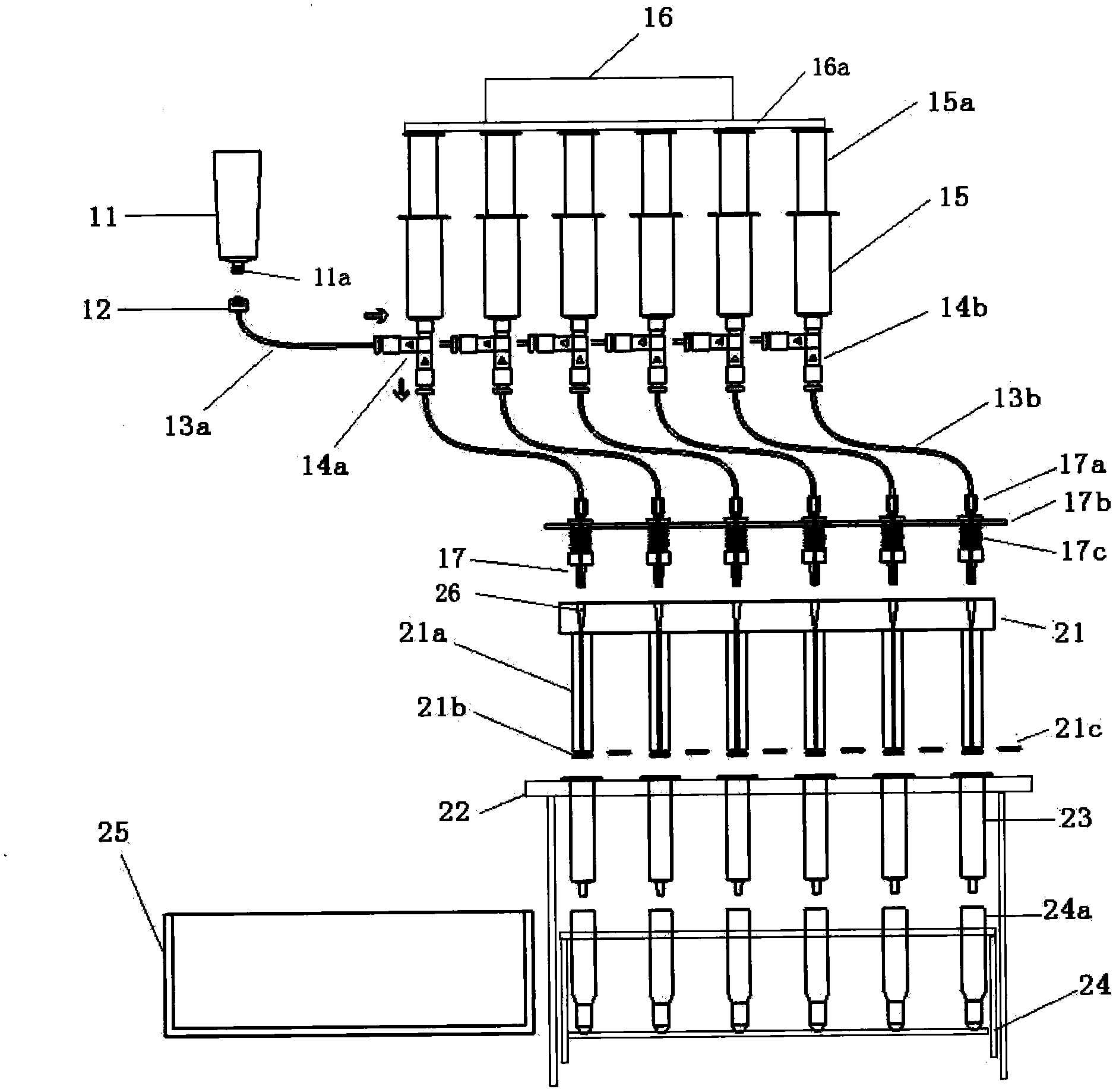 Pressurization solid phase extraction device