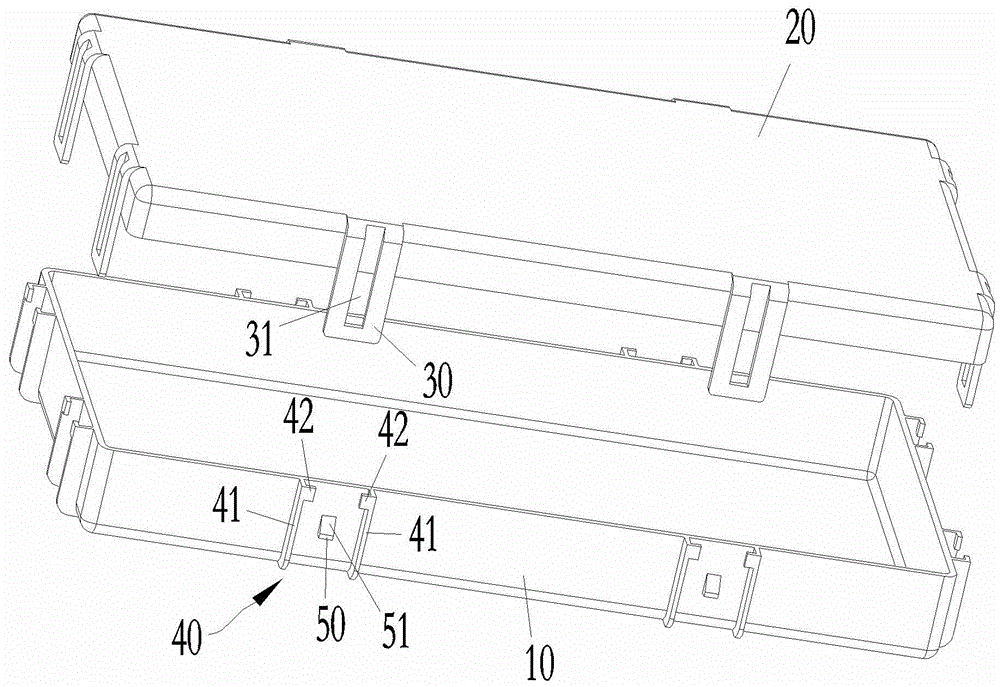 Device for detaching snap structures