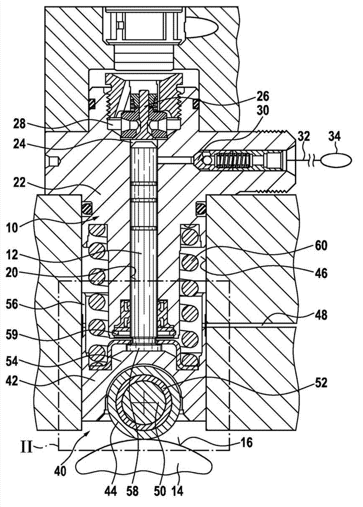 Pump, in particular a high-pressure fuel pump