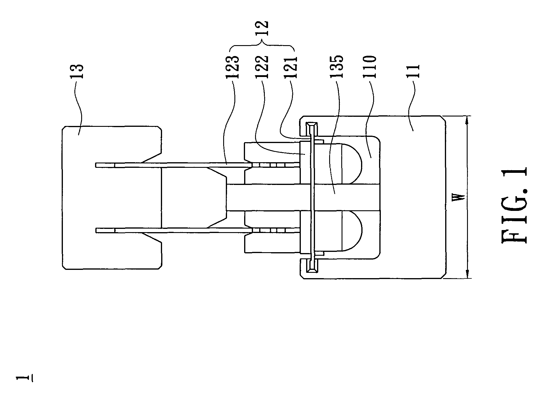 Packaging apparatus for optical-electronic semiconductors