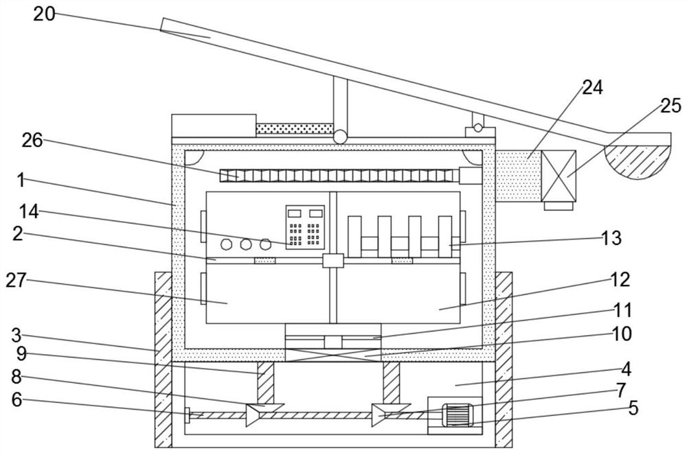 A low-voltage power distribution reactive power compensation cabinet