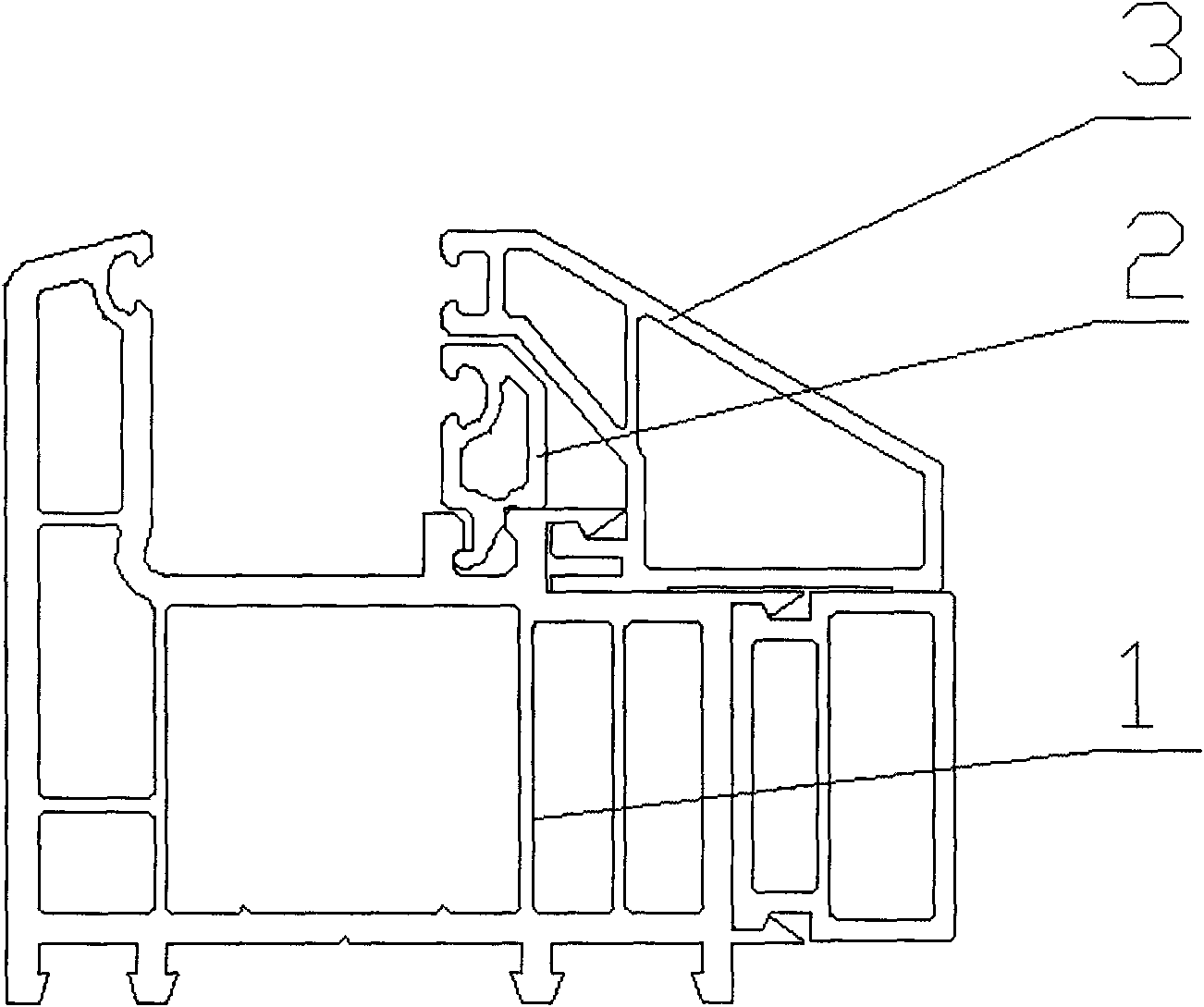 Installation method of high and low trim strips of door window