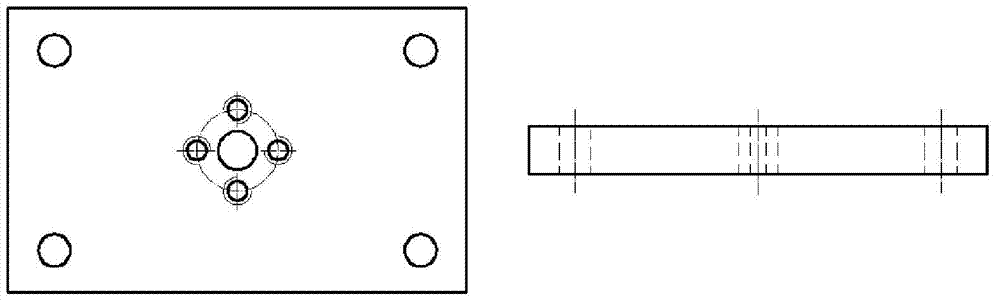 Laminated plate forming device and method based on electro-hydraulic forming