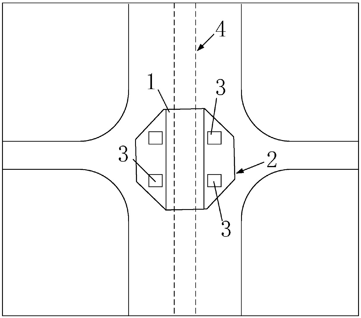 Method for laying tramcar in existing underground space and tramcar framework