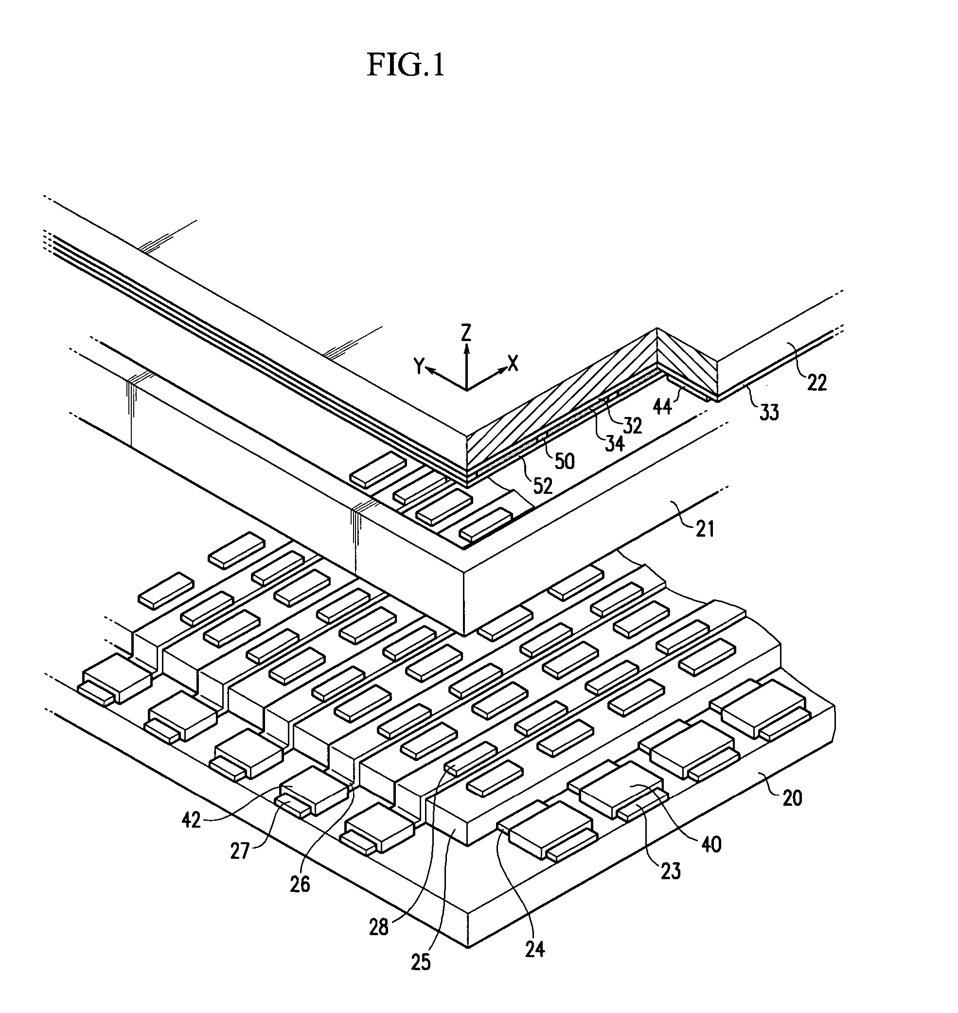 Flat panel display device and method of manufacturing the same