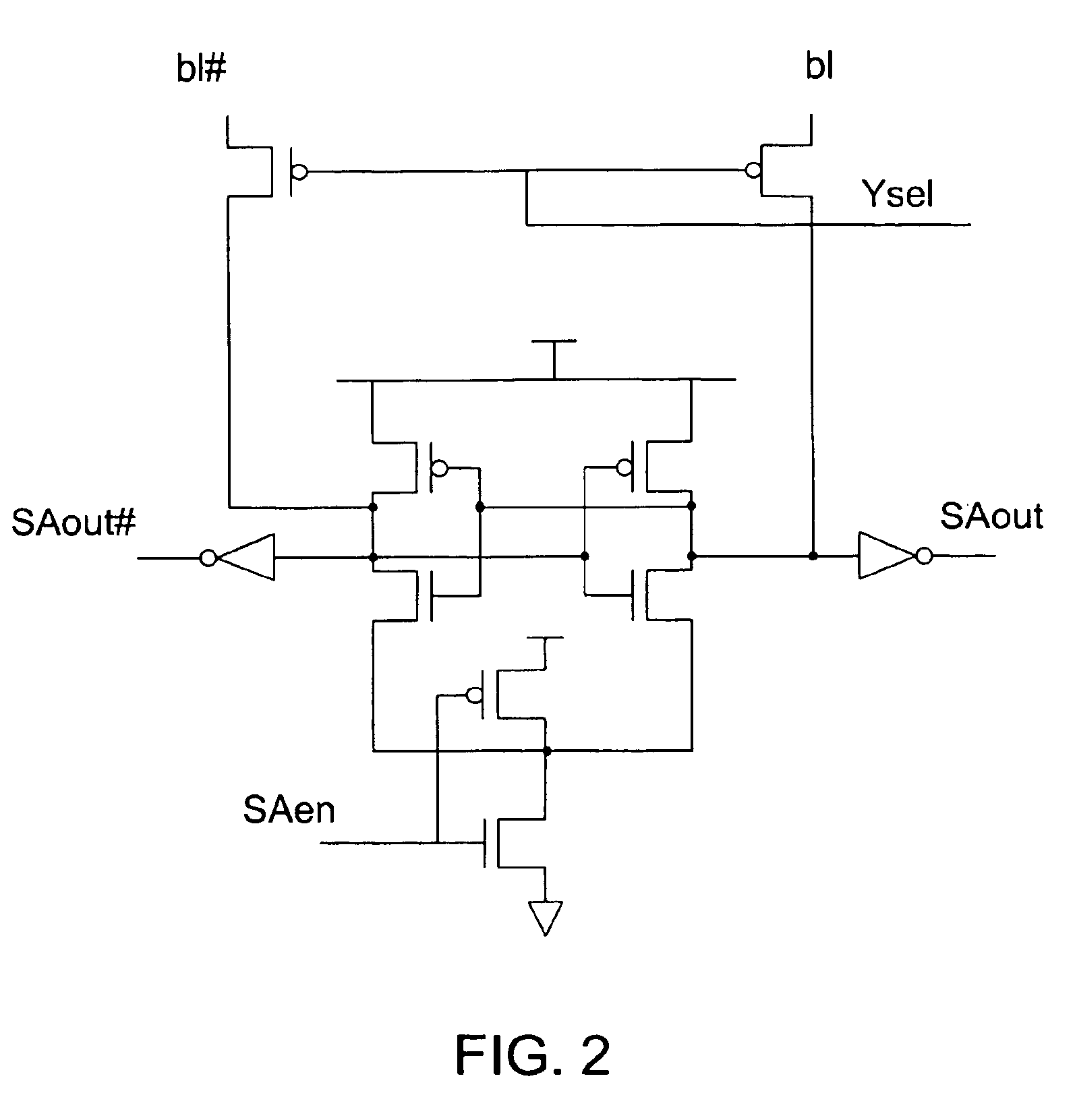 Differential current sense amplifier