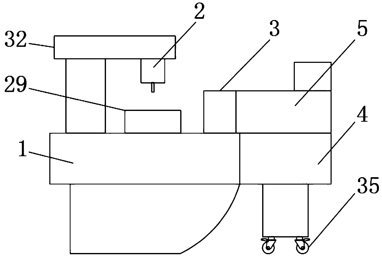 Stamping type plate shearing machine applied to production of landscape lamp shade