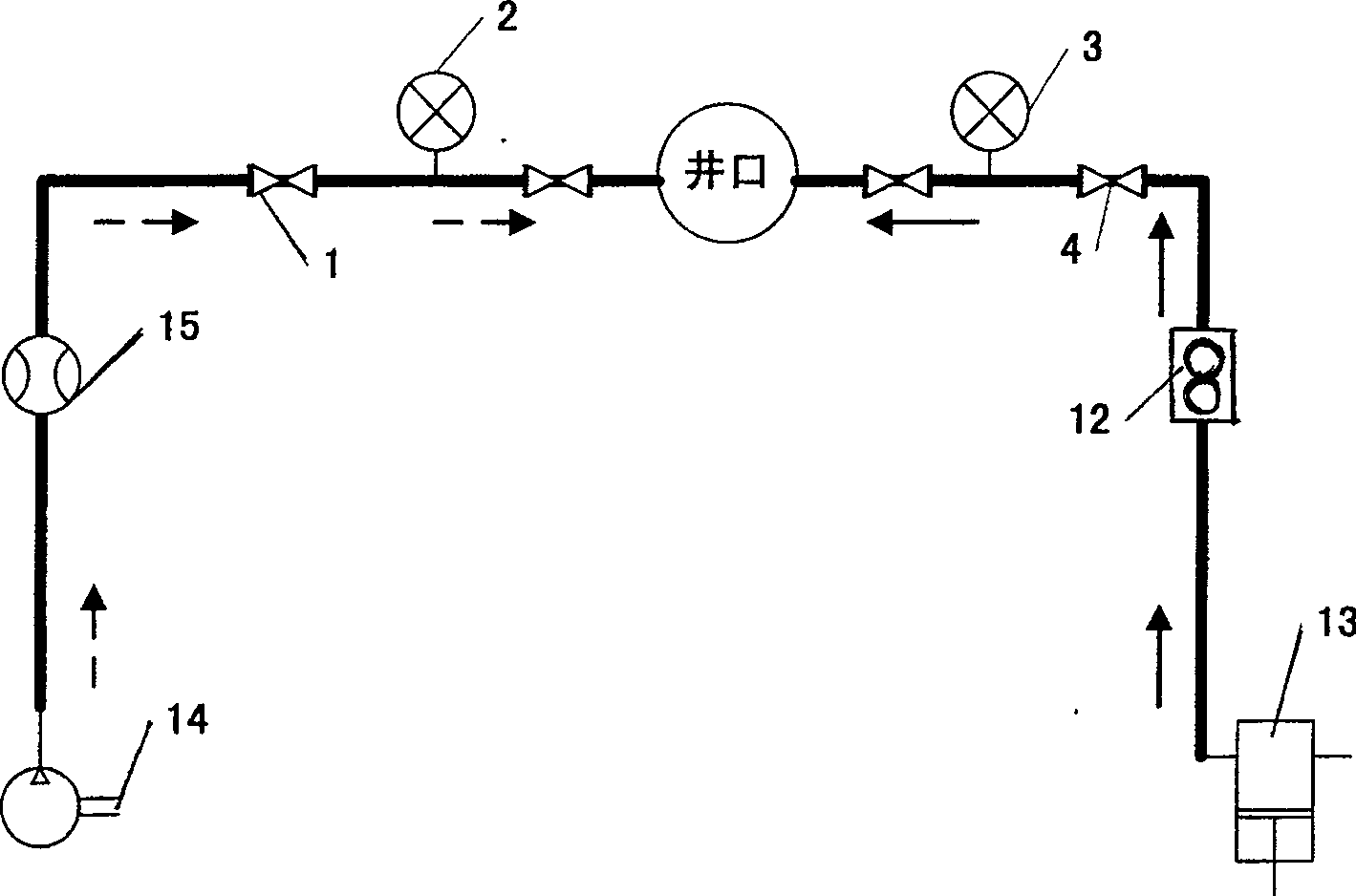 Pressure test method for detecting seal performance of gas storage cavity of salt cavern