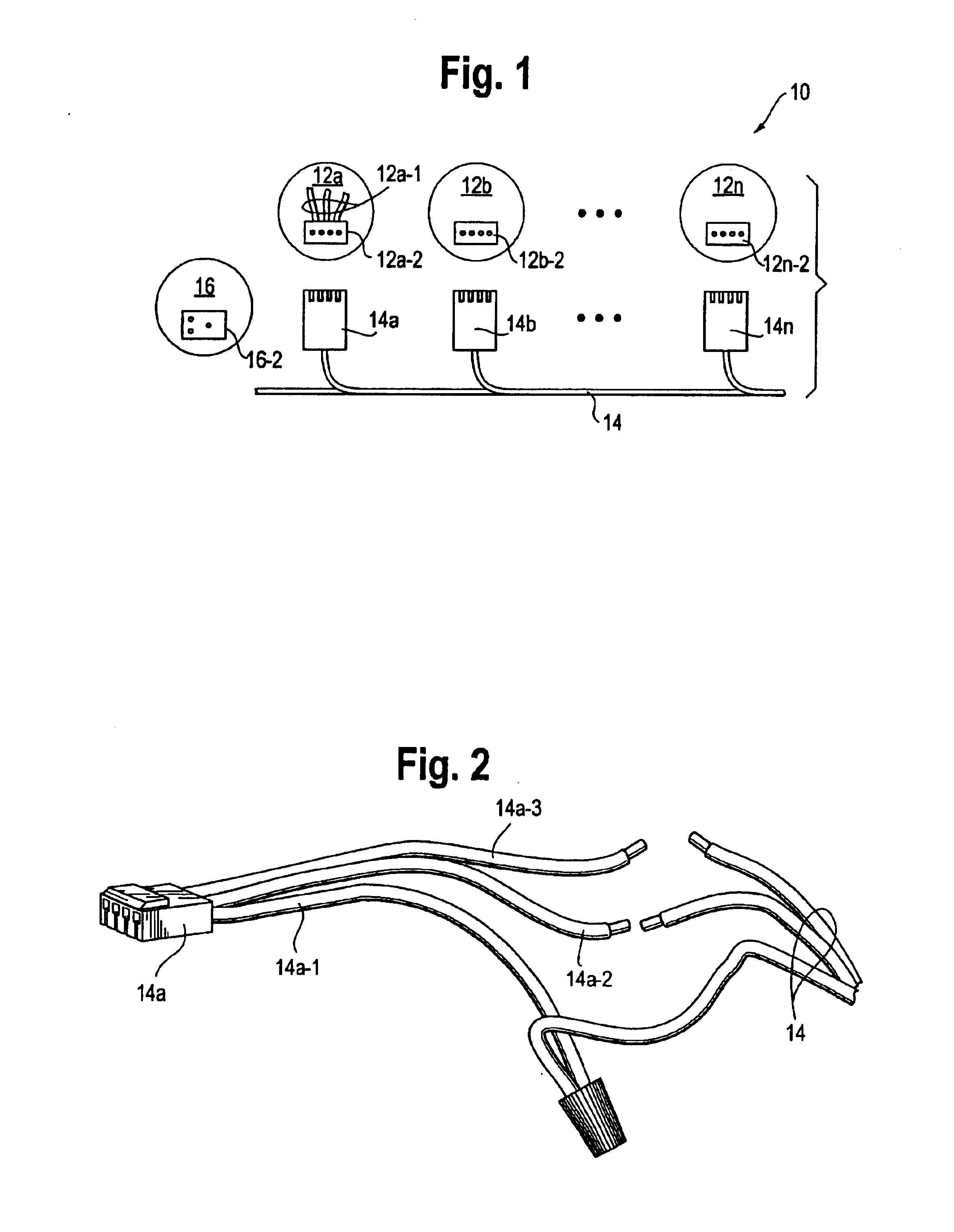 Universal wire harness for detectors