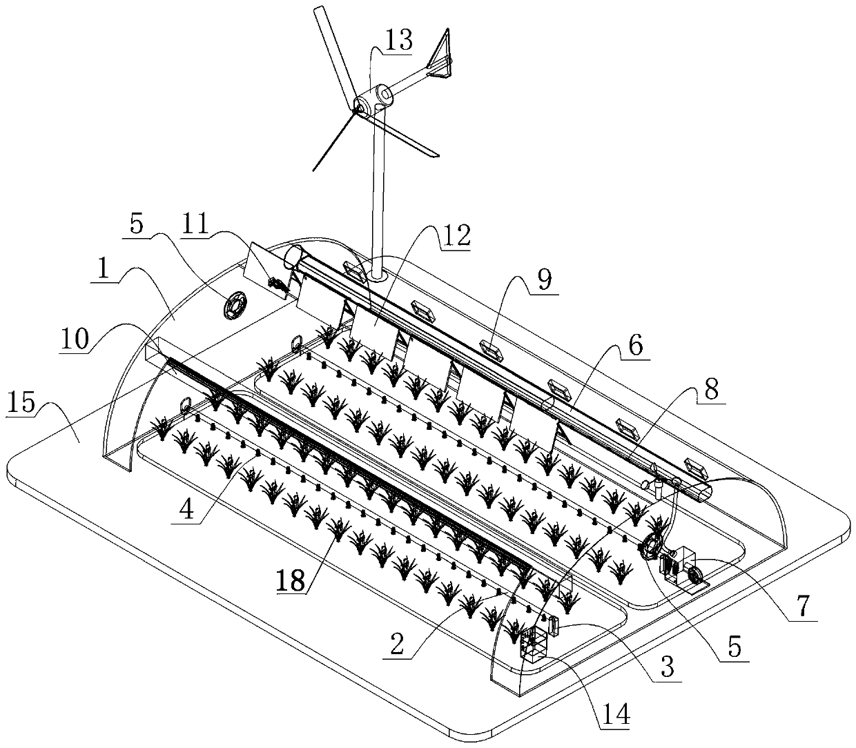 Intelligent control system and control method for greenhouse