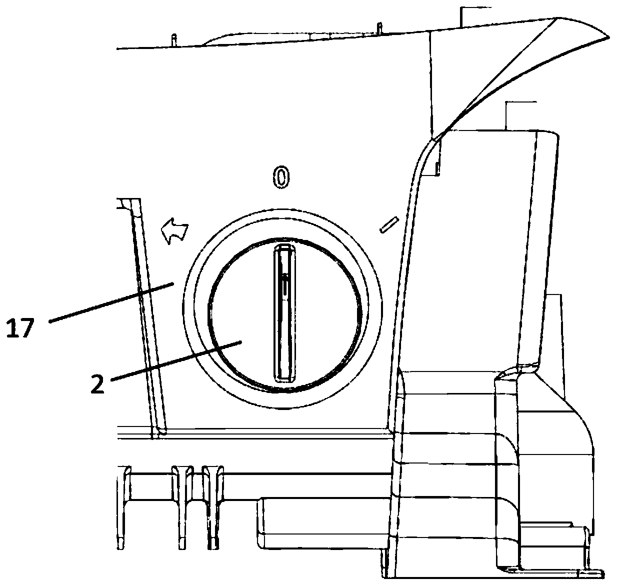 Power switch and automatic walking equipment