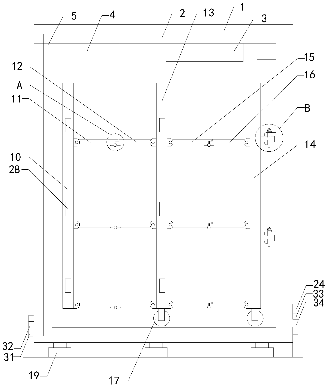 Transportation box for fruits and vegetables