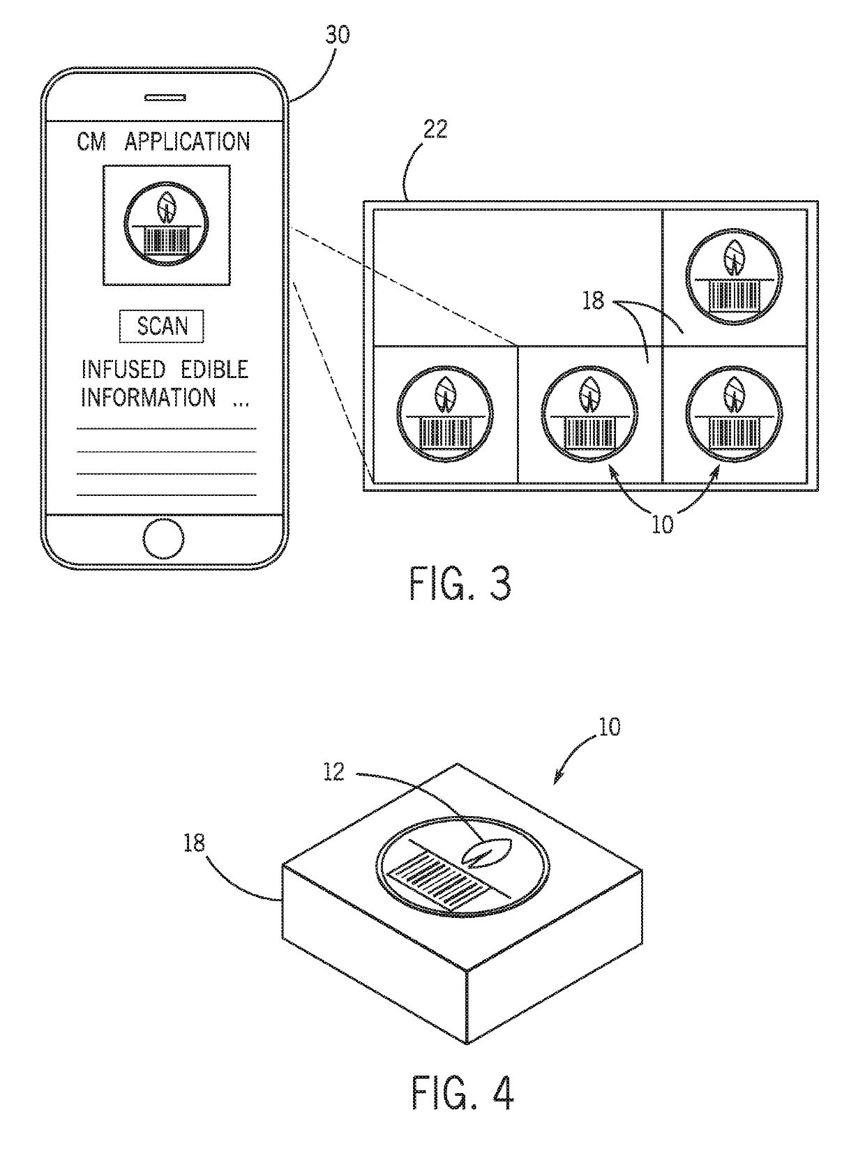 Label system for ingestible products